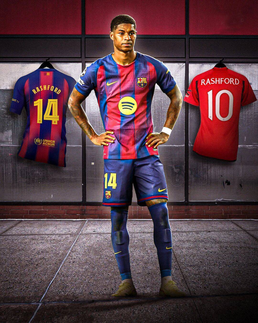 曝巴萨同意买断，拉什福德愿助逼宫曼联！暗讽红魔没雄心待不下去